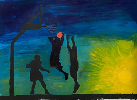 Basketball at Sunrise
